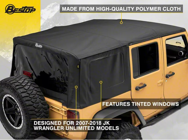Bestop 54723-35 Supertop NX Standard Roof Package - image 3