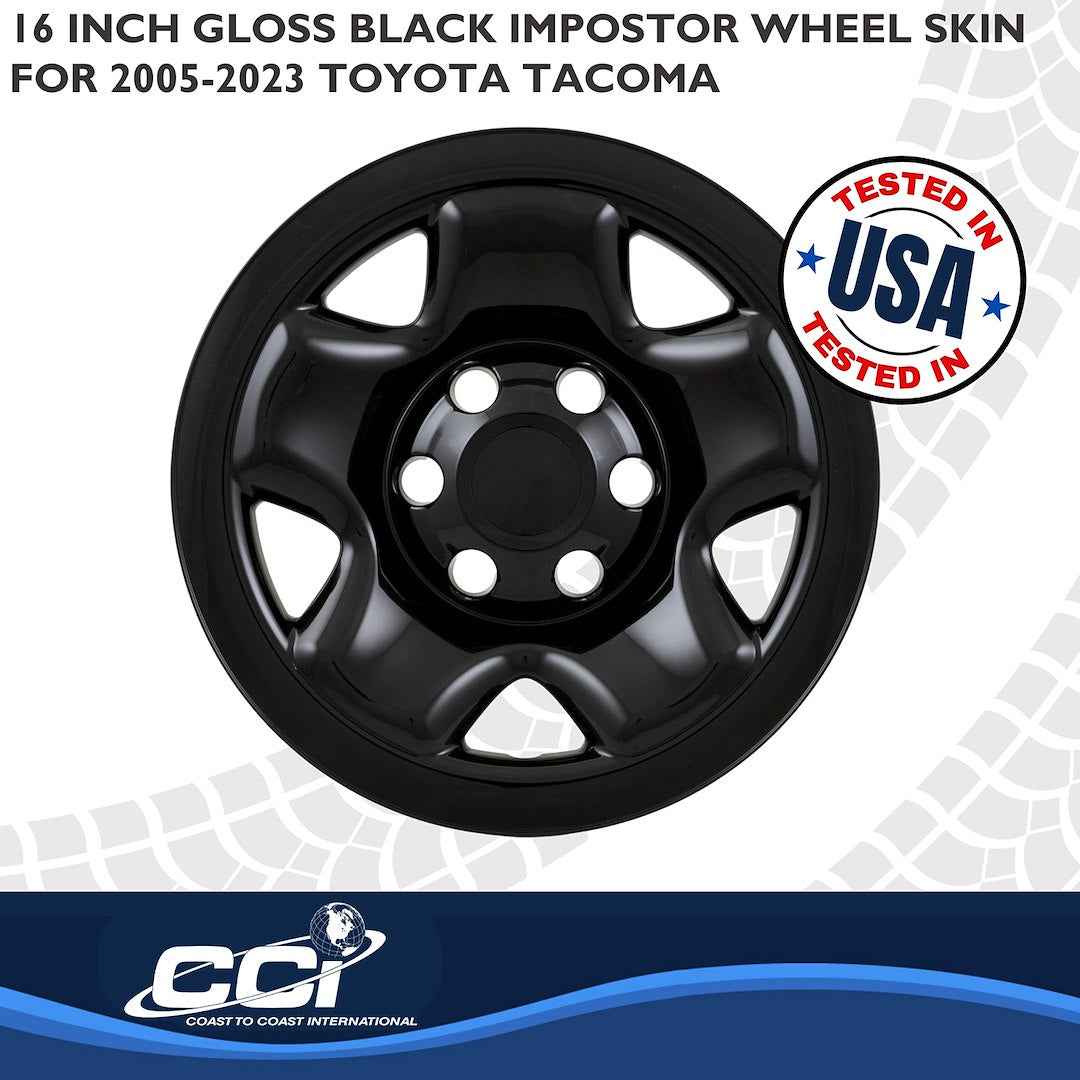 Coast To Coast IMP68BLKN Tacoma 16-Inch Snap-On Skin Set