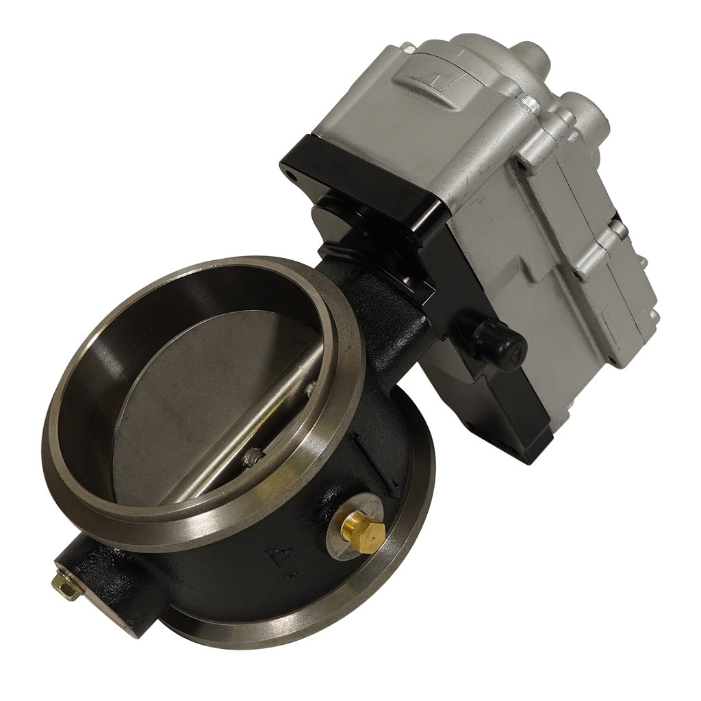 BD Diesel 1027349 Cast-Iron Electronic Exhaust Brake, 5-in Outlet - image 2