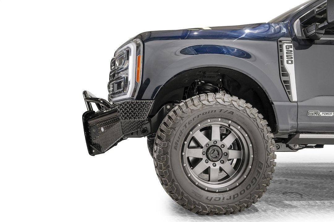 Fab Fours FS23-S5962-1 Front Bumper, Black Steel Series