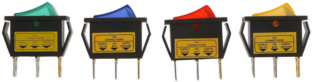 Dorman (OE Solutions) 86923 Conduct-Tite Four-Color Rocker Control Set - image 2