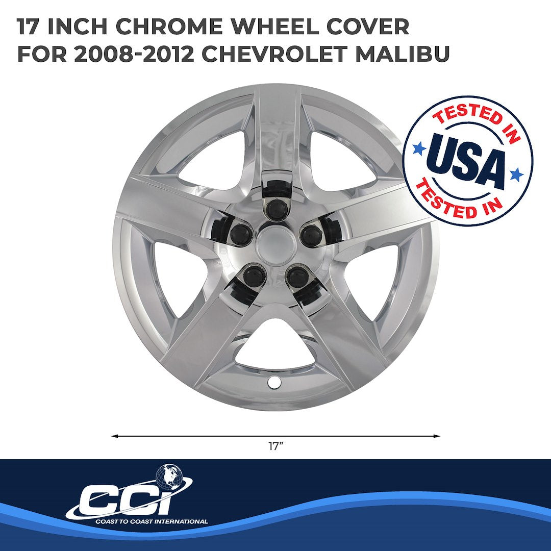 Coast To Coast 43517C Five-Spoke Wheel-Cover Set for Malibu - image 2