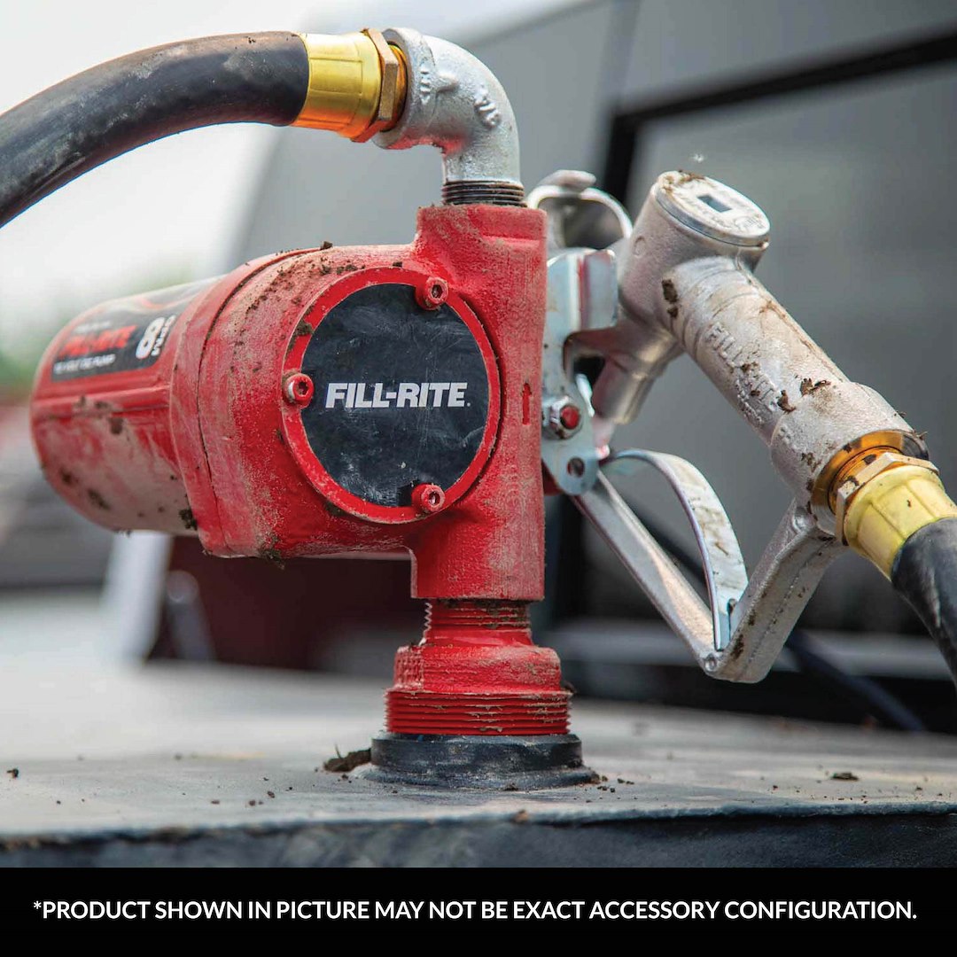 Fill-Rite Fr8-Px DC Liquid-Transfer Pump with Nozzle