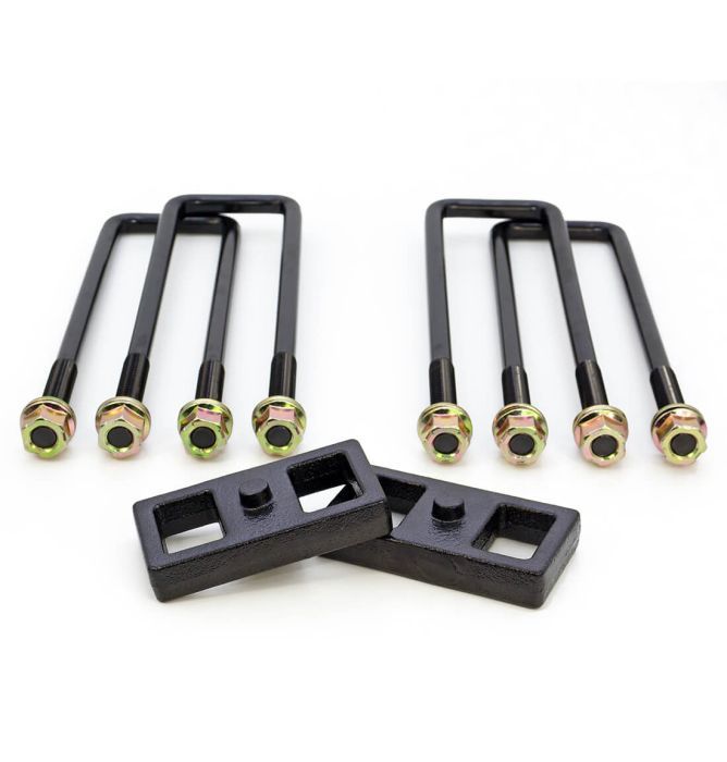 ReadyLift 26-30100 Rear Leaf-Spring Suspension Blocks
