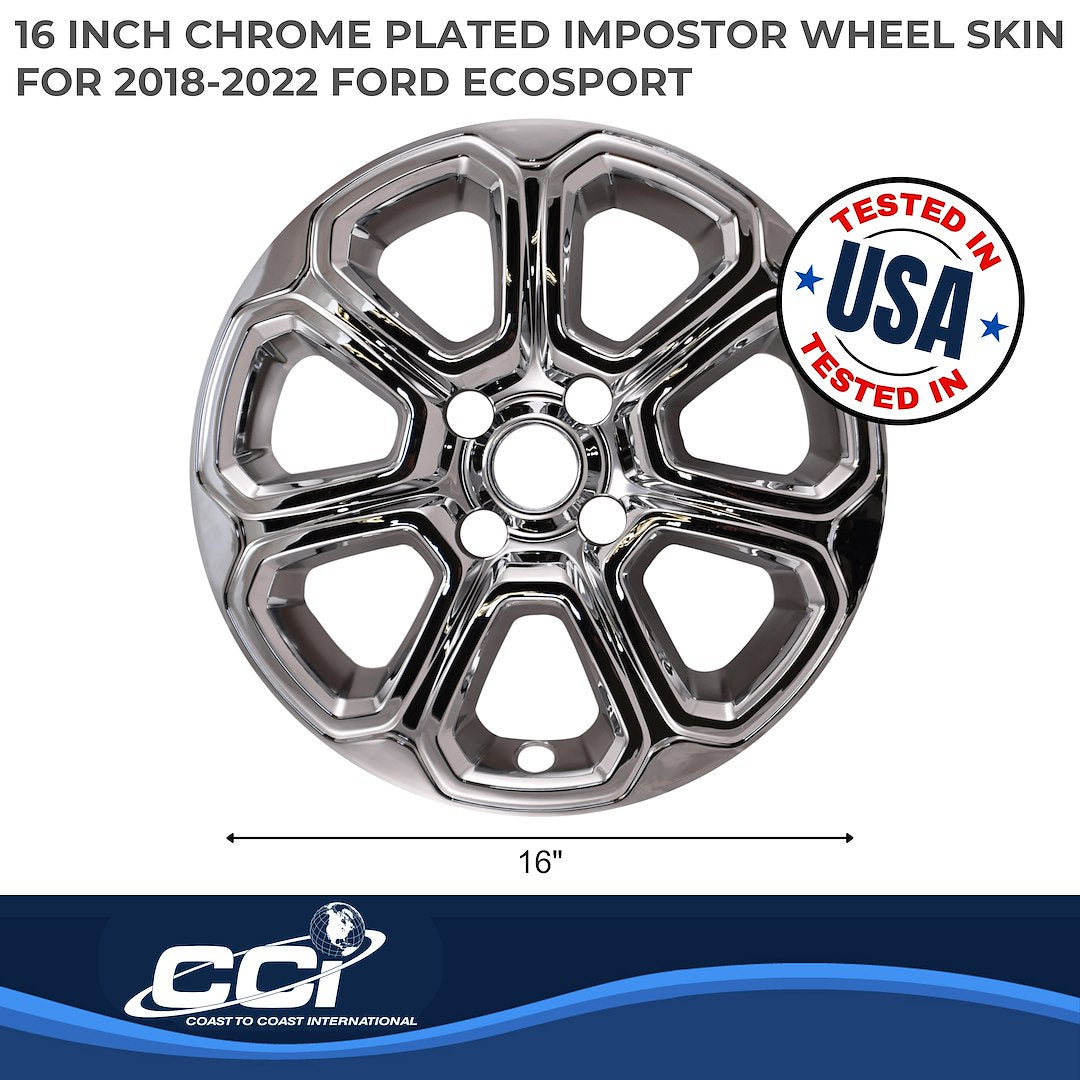 Coast To Coast IMP456X EcoSport 16-Inch Chrome Skin Set - image 2