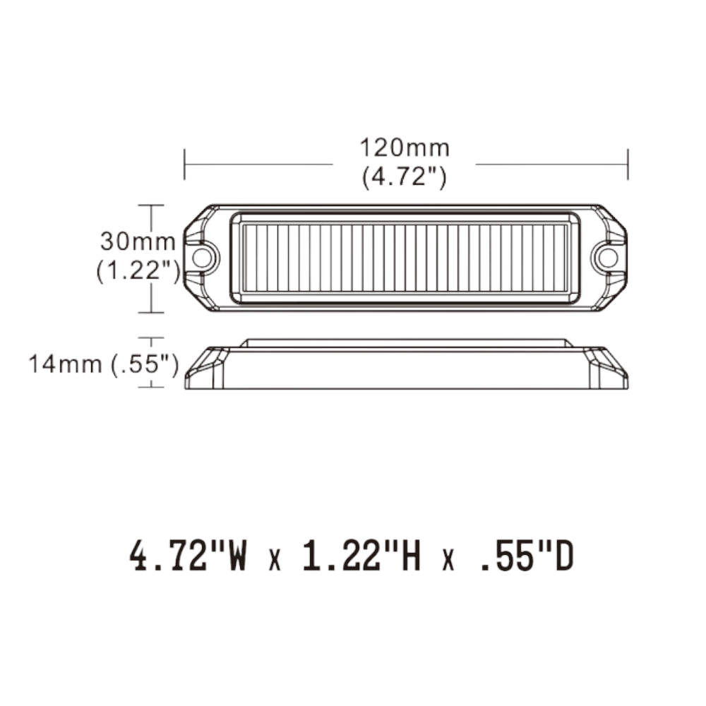 Builtbright BB6110A Slim Surface-Mount LED, 63 Patterns - image 3