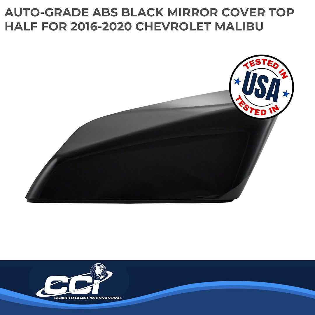Coast To Coast MC67521RBK Malibu Painted Upper Mirror Trim Set