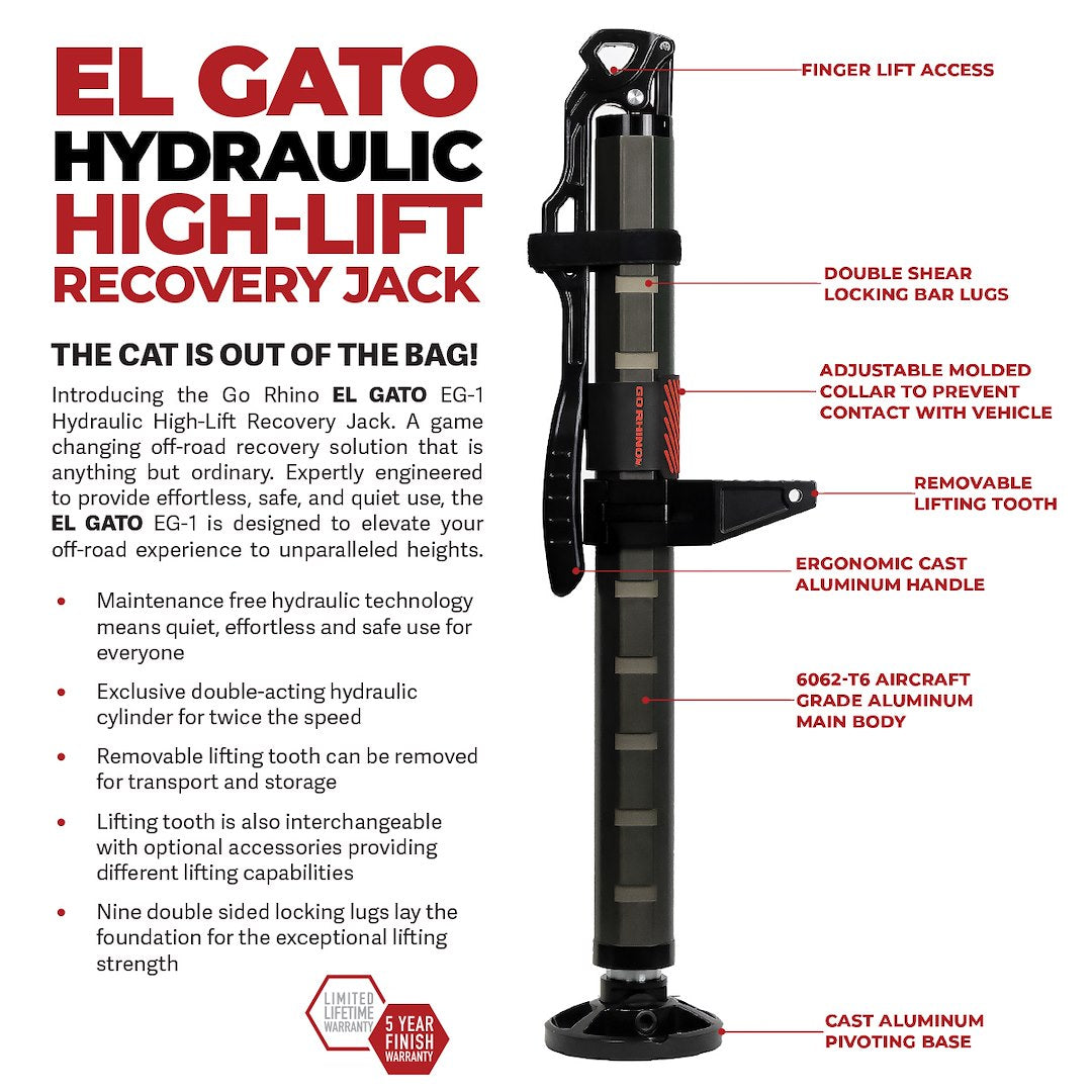 Go Rhino XG-RJ50010B Hydraulic Lifting Jack