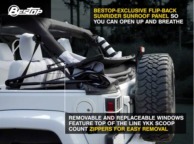 Bestop 54723-35 Supertop NX Standard Roof Package - image 2