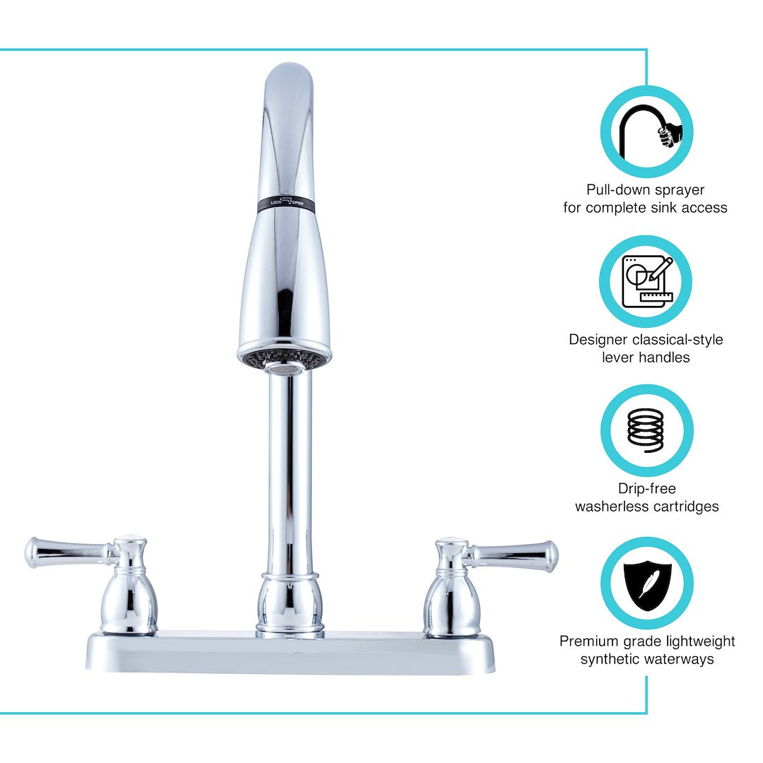 Dura Faucet Df-Pk350l-Cp Faucet - image 5