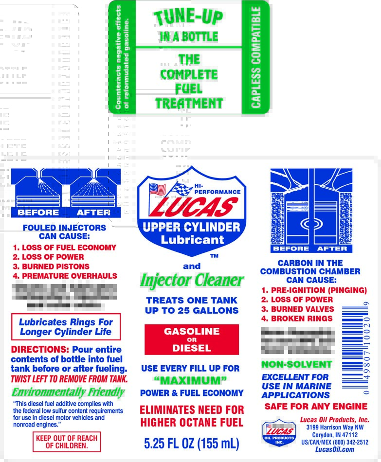 Lucas Oil 10020 Diesel/Gasoline Injection Cleaner