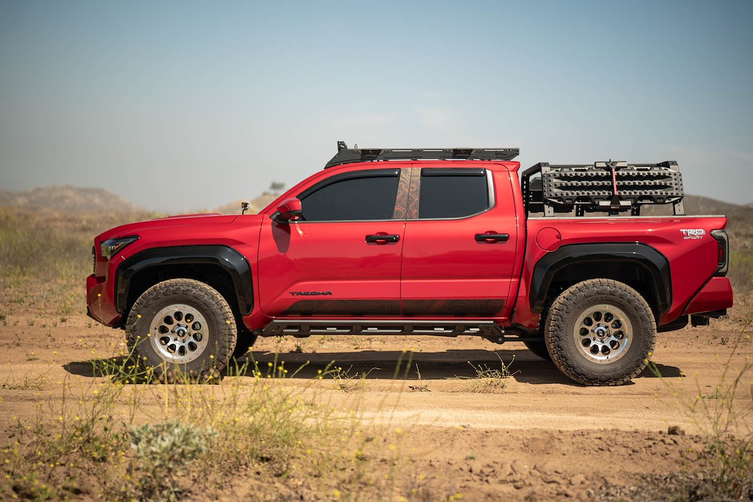 DV8 Offroad SRTT1-04 Tacoma Rock-Slider Entry Bars