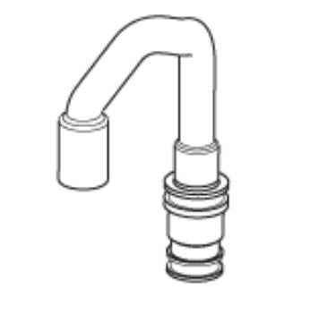 Thetford/ Norcold 50248 Black Tecma Discharge Hose with Clamps