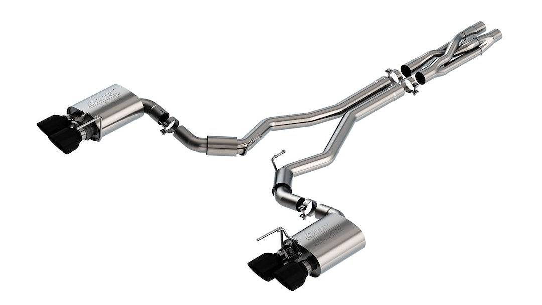 Borla 140837BC Shelby GT500 ATAK Quad-Rear Cat-Back - image 1