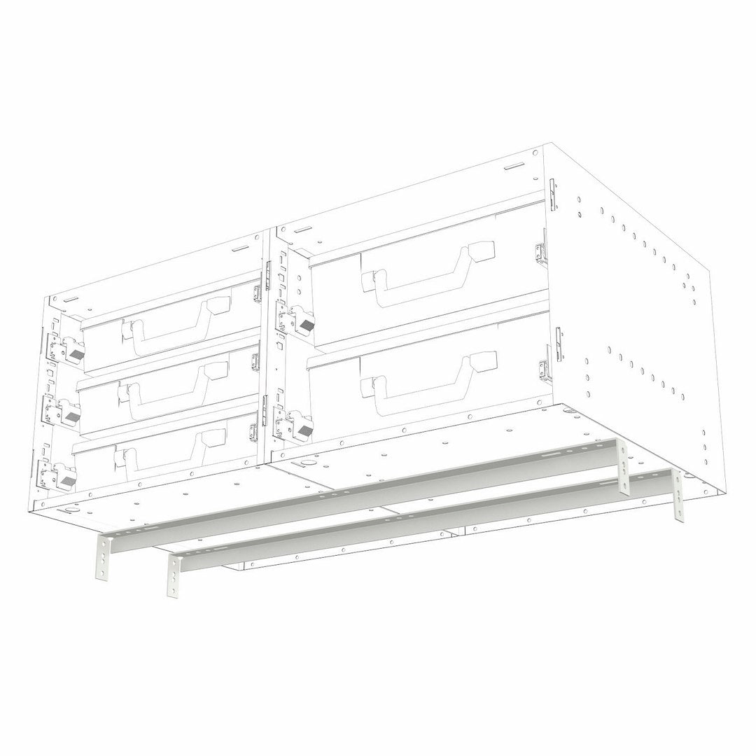 Rolacase Rsbar/80 Van-Shelving Cabinet Support