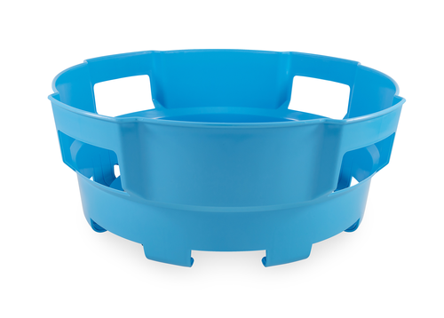 Camco 20166 Blue RV Hose/Cord Basket, Up to 75 Feet - image 2