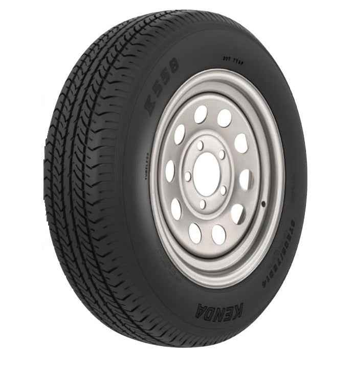 Americana 3S477 ST205/75D14 Bias Tire on Silver Mod Wheel