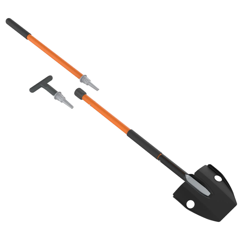 Rhino-Rack USA Mtxiatrs Recovery Shovel with Extendable Handle