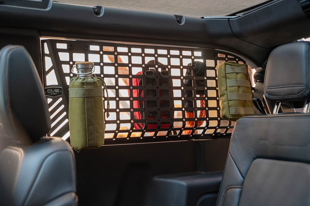 DV8 Offroad MPBR-12 Two-Door Rear Cargo Organizer