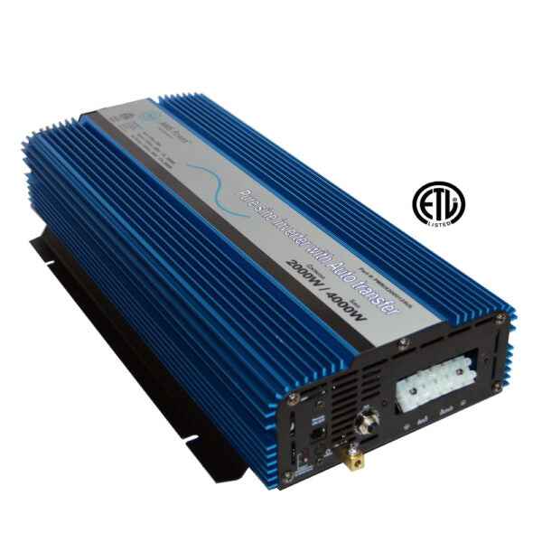 Aims Power 2000W Power Inverter - 12V DC to 120V AC – 1004198
