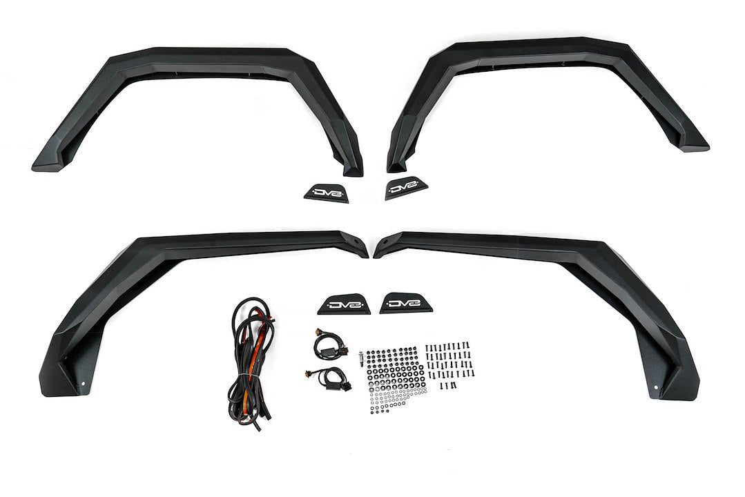 DV8 Offroad FDGL-09 Armor Narrow Fender Flares