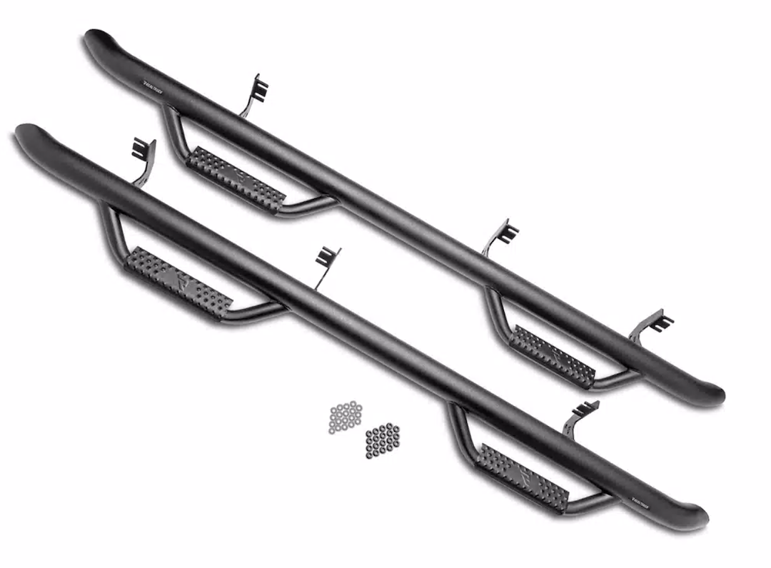 N-Fab Cab Length Nerf Bar with Drop Down Steps (F1777qctx)