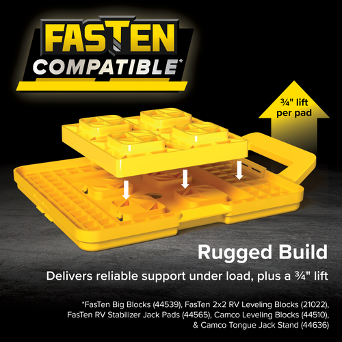 Camco 44540 Trailer Stabilizer Jack Stand Pad - image 14
