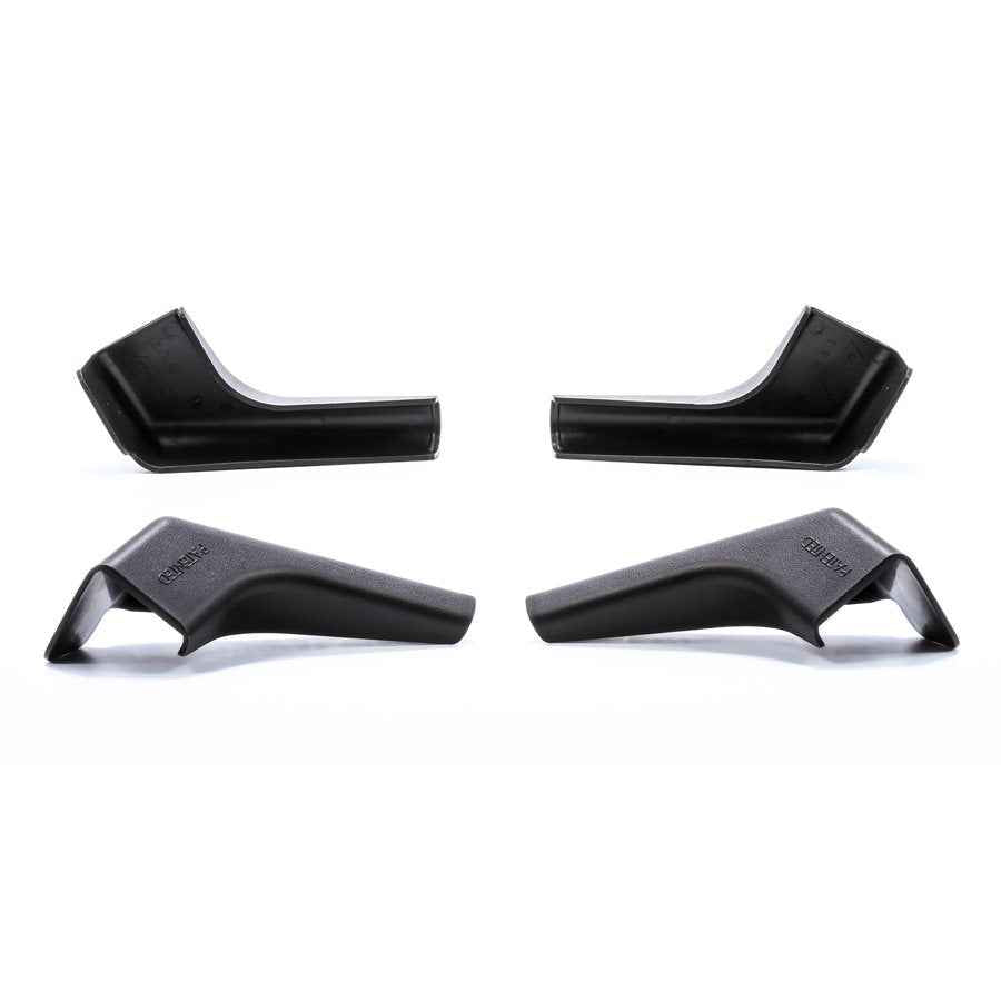 Camco 42452 Black RV Gutter Spouts, Four-Pack