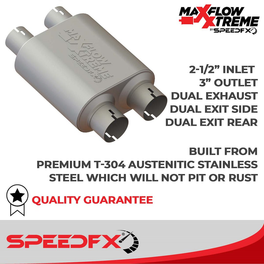 SpeedFX 50800 MaxFlow Xtreme Tundra Exhaust System