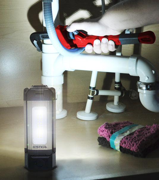STKR Concepts 12680 TRI-MOBILE Portable Task Lamp
