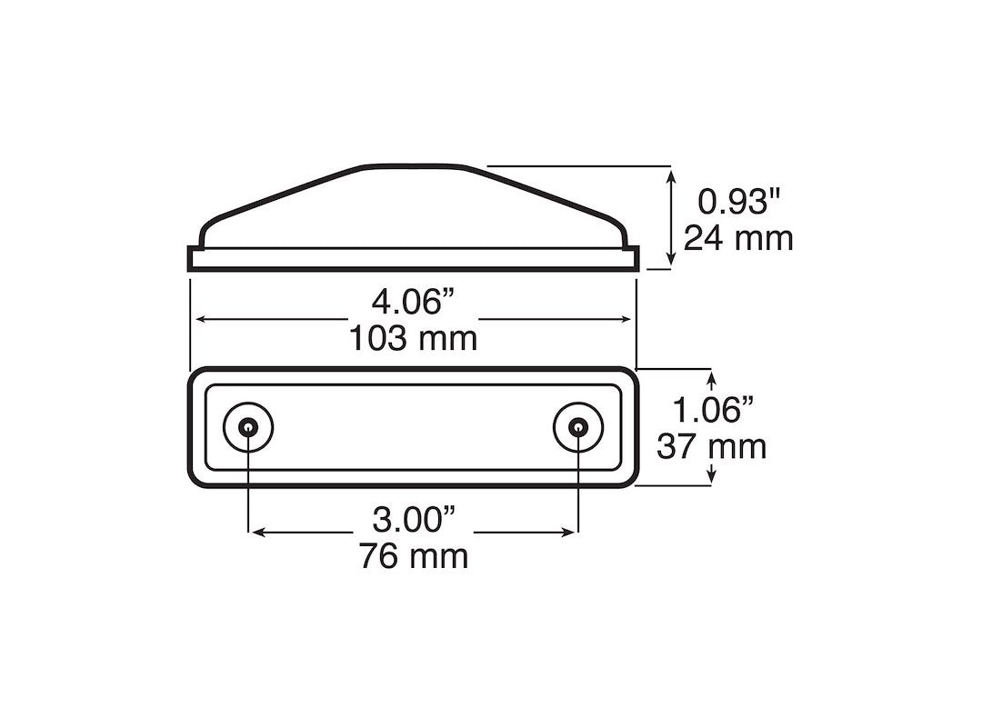 Peterson Mfg. 169a Vehicle Clearance Light