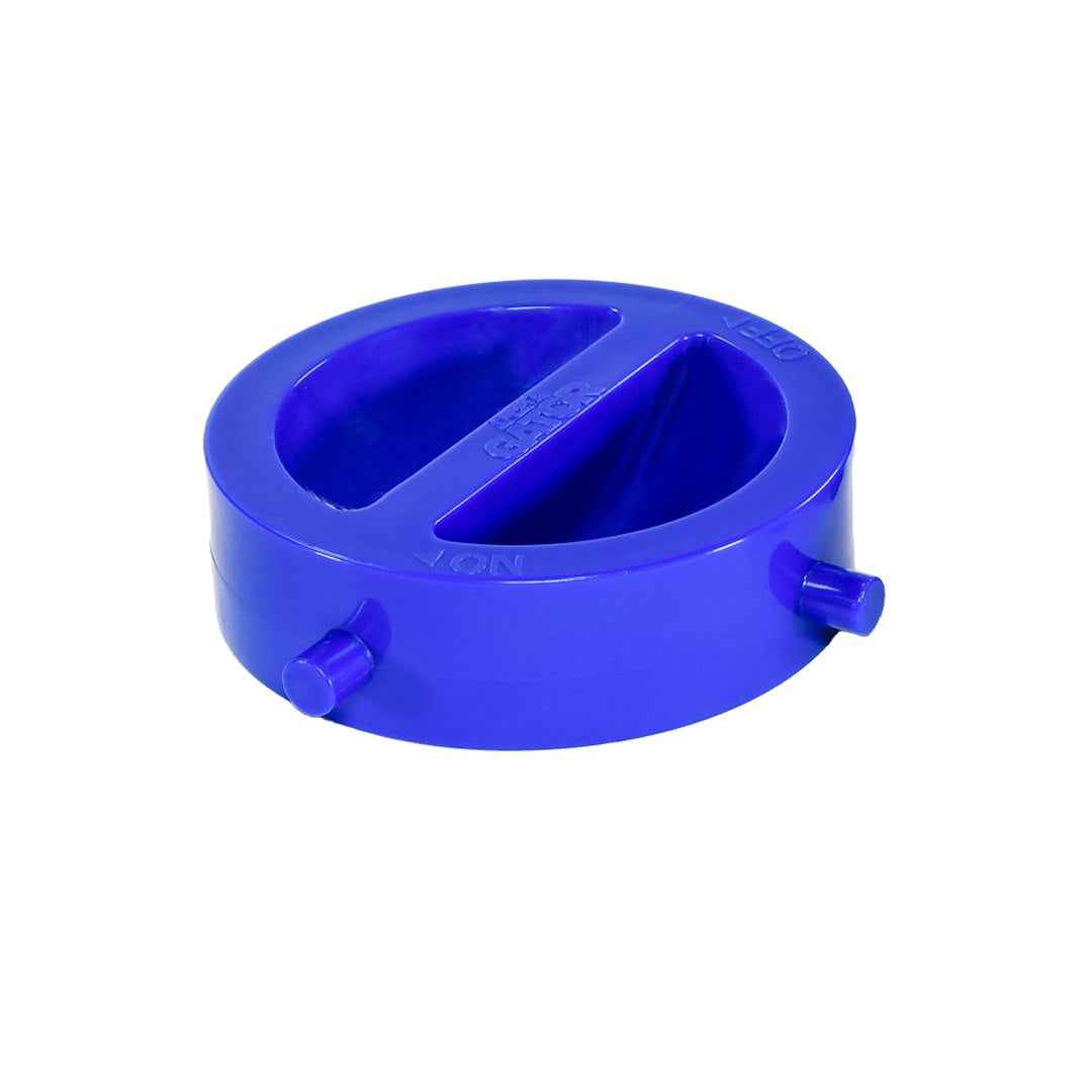 Duraflex 22191 Cobalt Blue 3.4-Inch Gator Bayonet Caps, Pair