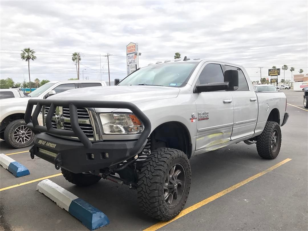 Road Armor 408R2B-NW Stealth Titan II Front Bumper Assembly
