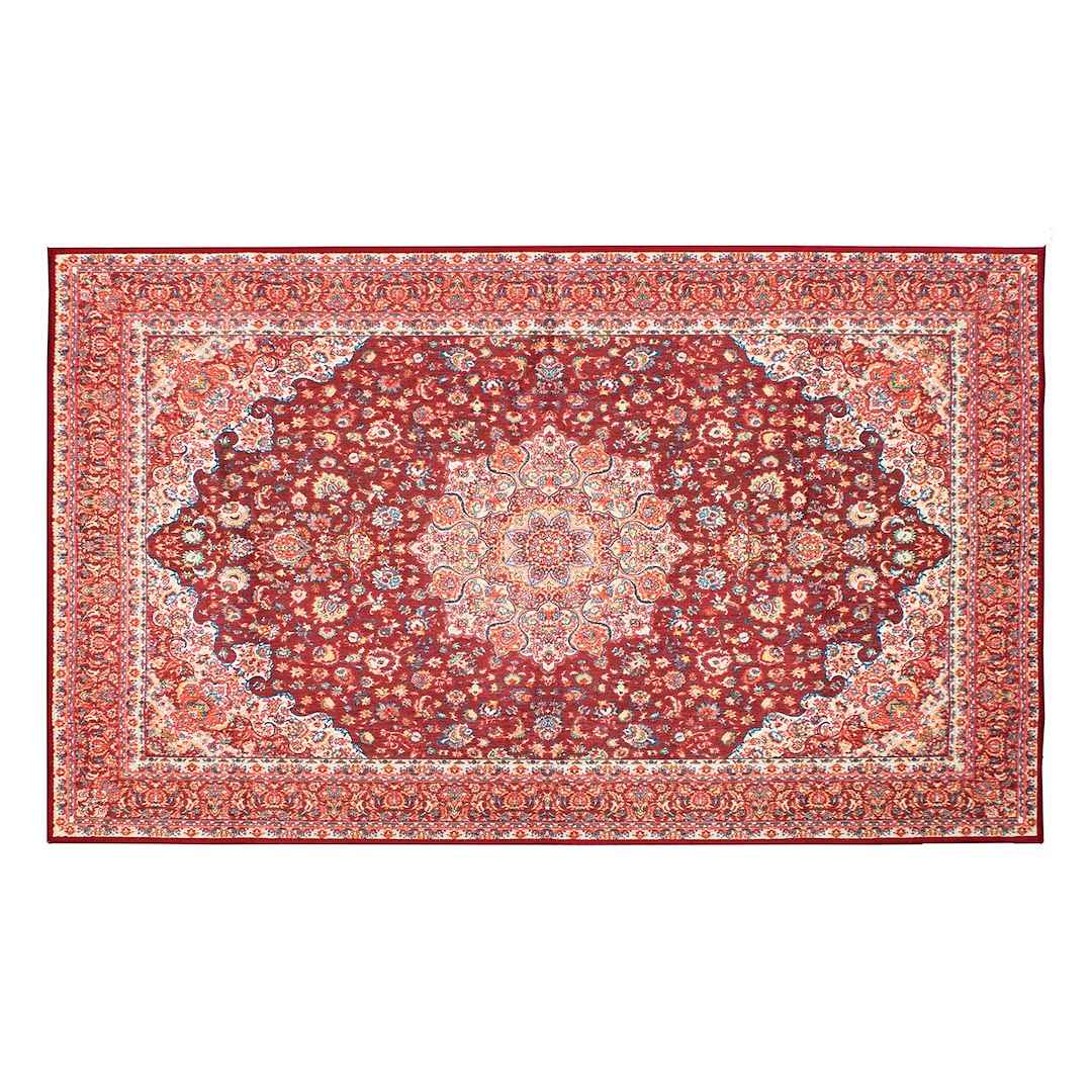 Crystal Art Gallery Polyester Carpet - Ruby Red – 340929WEB