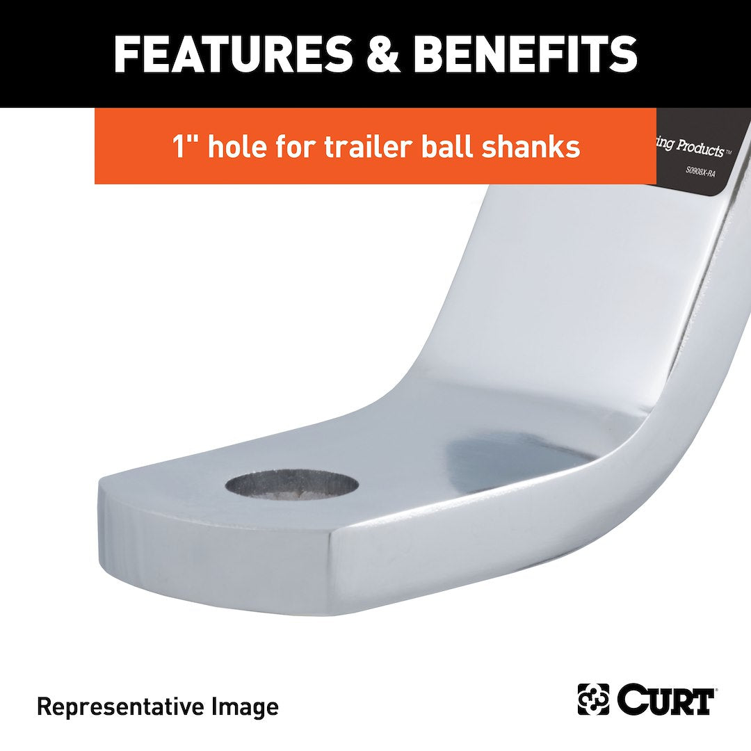 Curt 45290 Trailer Hitch Ball Mount - image 6