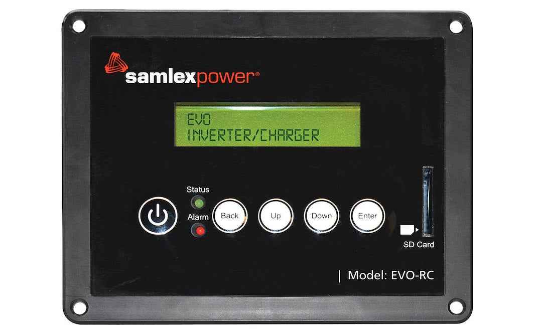 Samlex America EVORC Evolution Inverter/Charger LCD Programming Remote