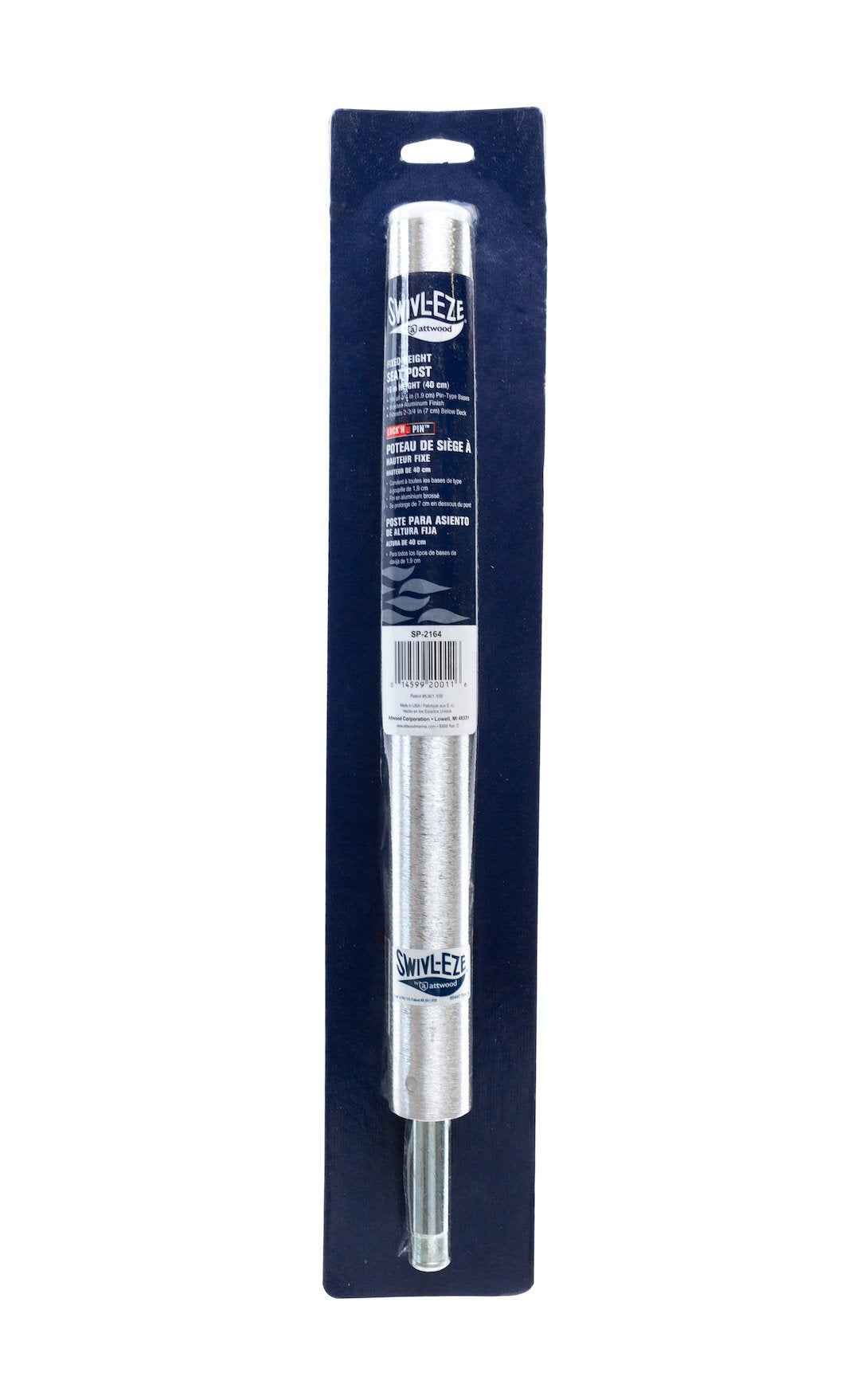 Attwood Marine Boat Seat Pedestal - Fixed Height – SP-2164