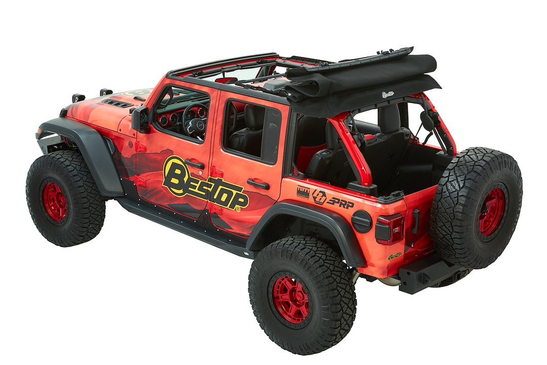 Bestop 50927-17 JL Trektop Ultra Fabric Component - image 4