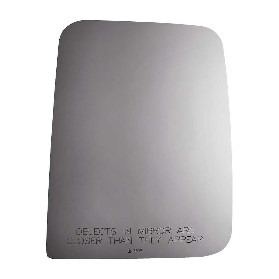 Burco Mirrors 3108 Wrangler YJ/TJ Manual Mirror Glass - image 1