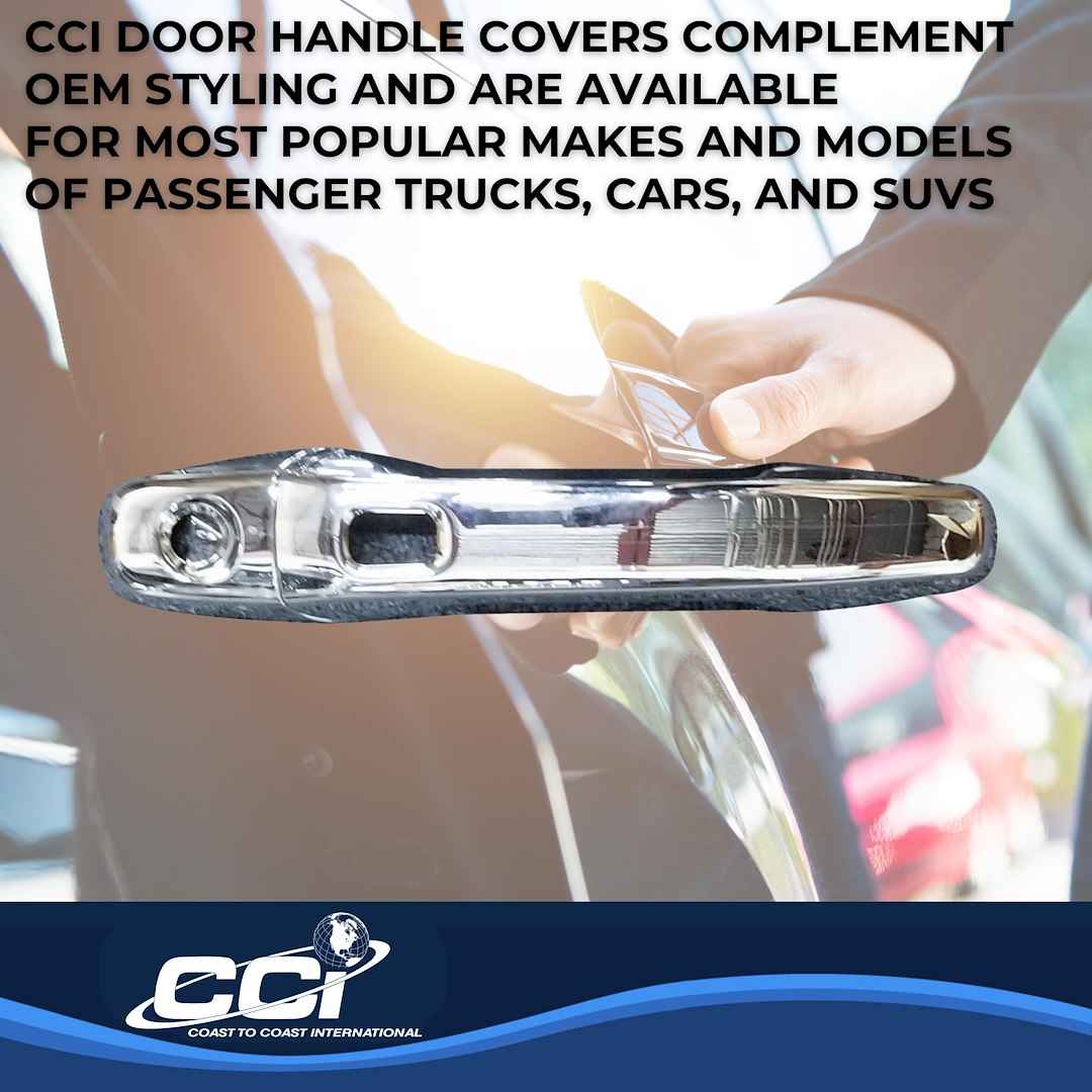 Coast To Coast DH68589S Explorer Smart-Key Chrome Handle Overlays