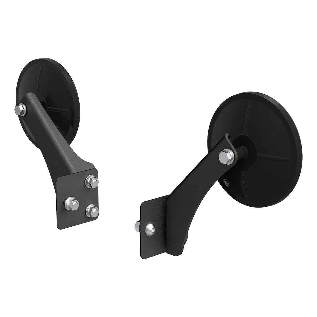 Aries 3500300 Black Manual Mirrors for Jeep Tube Doors