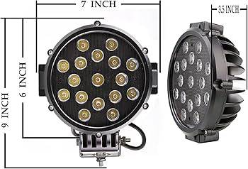 Black Horse Offroad 17GV02MSS-PLB Polished Three-Piece Grille Guard with Lights - image 6