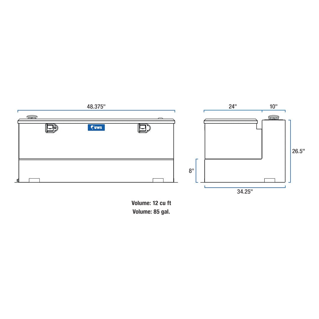Uws Tt-85-Combo Liquid Transfer Tank - image 14
