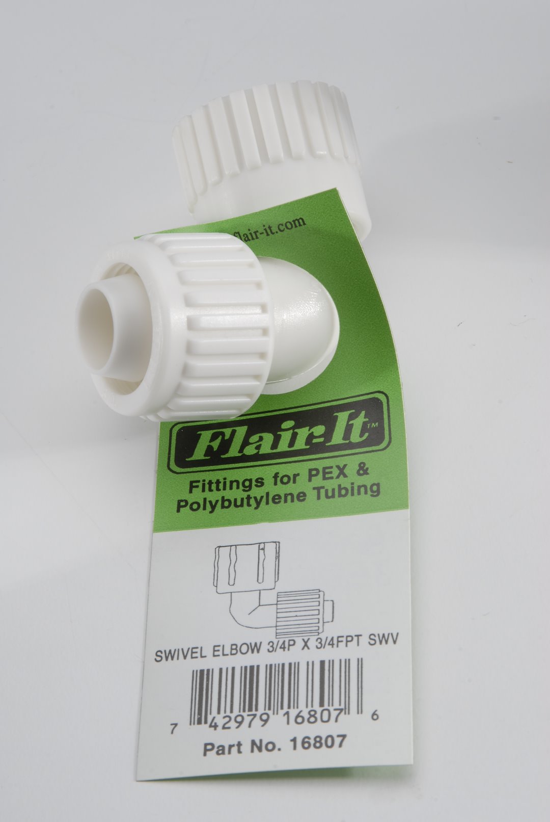 Elkhart Supply Flair-it Elbow Fresh Water Fitting (16807)