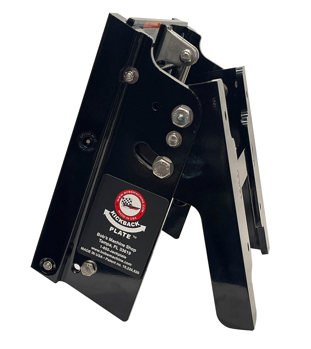 Bob's Machine 100-105100P-PCGBLK Black KickBack Hydraulic Jac, 6-Inch - image 2