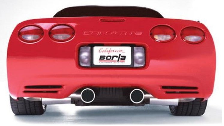 Borla 140038 Corvette S-Type Classic Quad-Tip Cat-Back - image 2