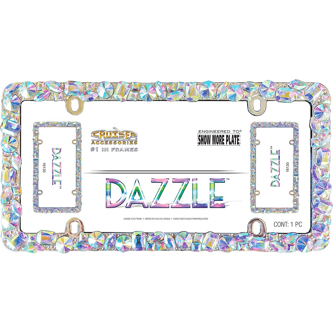 Cruiser 16130 Dazzle Automotive Plate Surround - image 3
