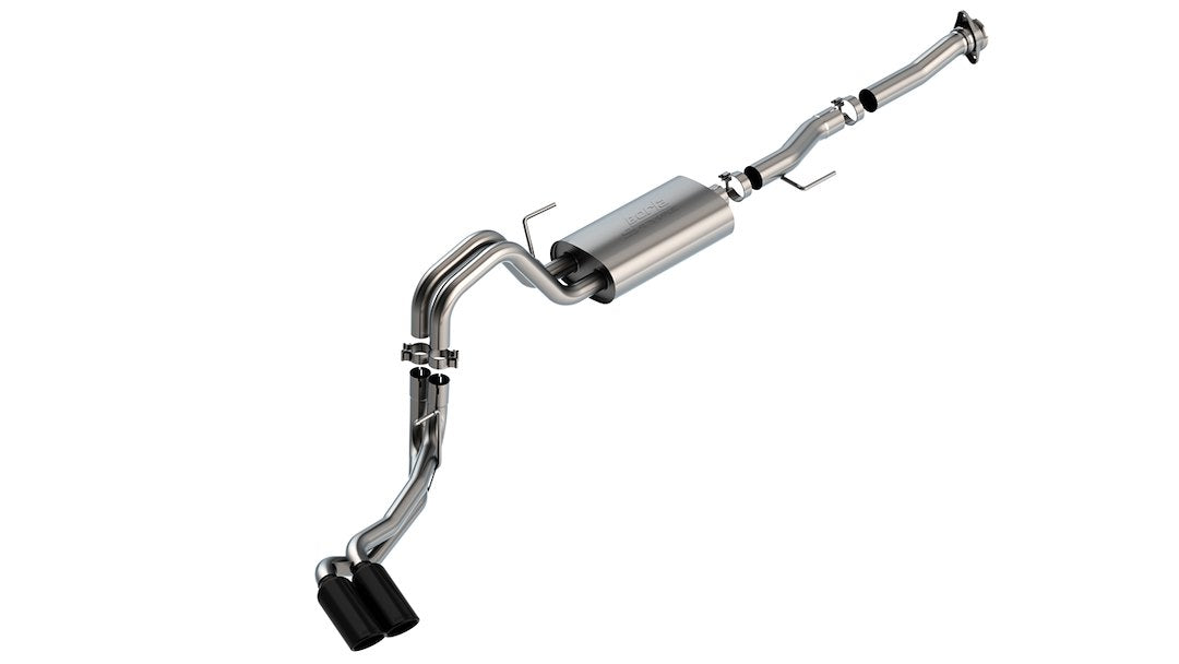 Borla 140876BC F-150 V8 Regular Cab S-Type Side-Exit Kit - image 1