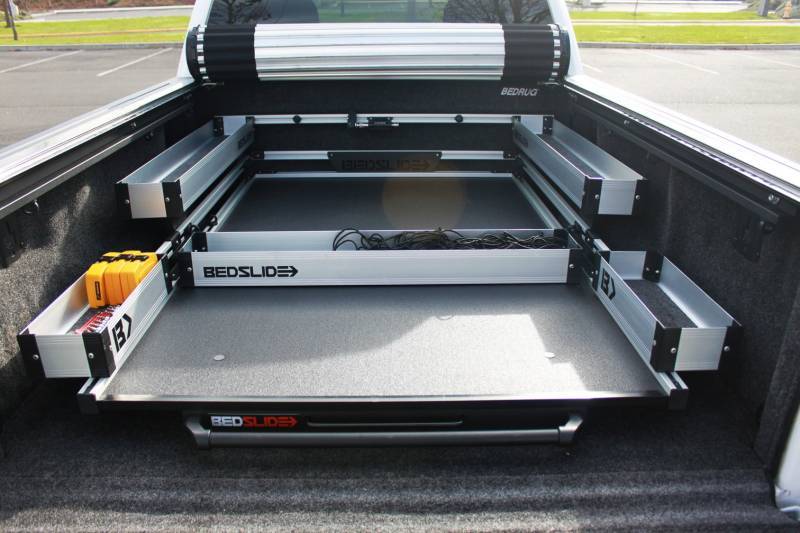 Bedslide BSA-BK Silver BEDBIN Five-Piece Storage Kit - image 1
