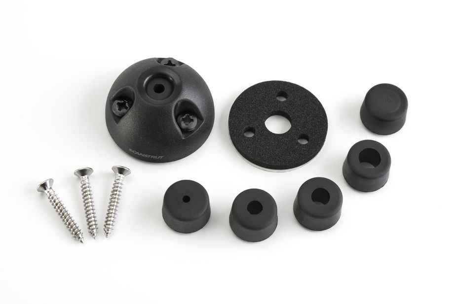ScanStrut DS6PBLK Black Vertical Cable Seal, 0.08–0.24-Inch